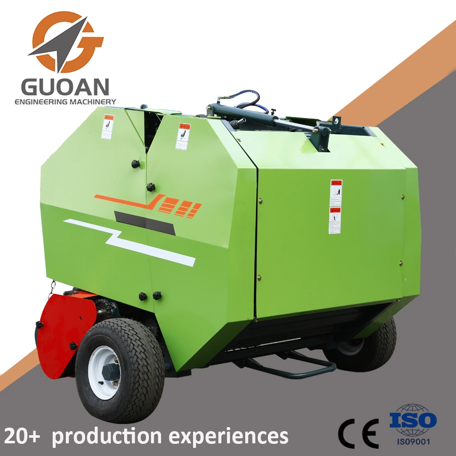 Guoan Best Quality 850 Round Baler Supplier Wholesale/Supplier Cheap Agriculture Products Balers Seller New Mini Round Farm Tractor Baler Machine