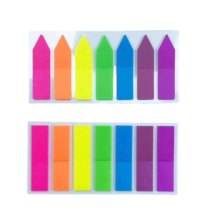 Creative Multi-Purpose PU Set Students Color Notes Combination Removable Message Stickers Notes