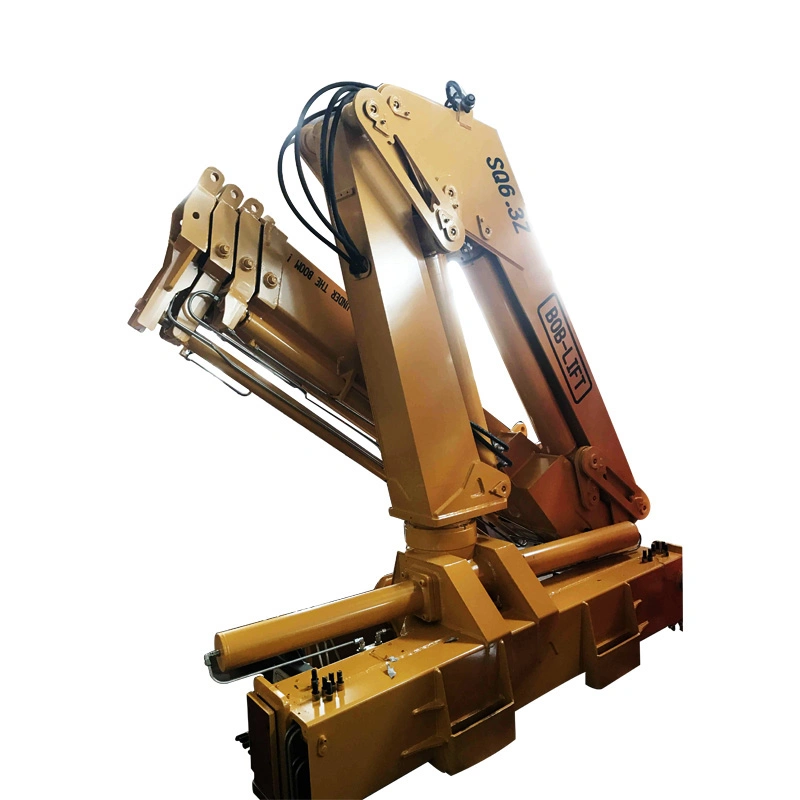 Factory Direct Supply 4/5/ 6.3 Ton Knuckle Boom Crane Truck Mounted Crane for Sale