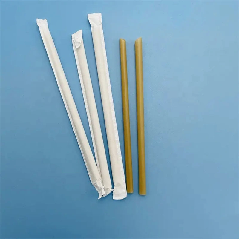 High quality/High cost performance  Biodegradable Colored PLA Eco Plastic Drinking Milkshake Disposable Thick Straws