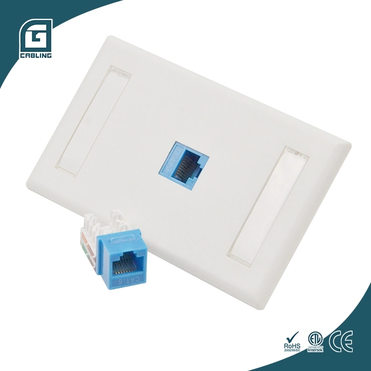 Inserts Gcabling USB 3.0 insère un câble blindé CAT63 DC puissance Thunderbolt CAT6 RJ45 jack Insérer Keystone