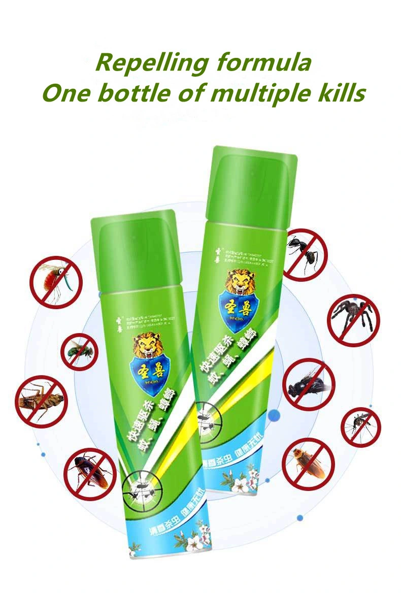 Manufacturer Anti Mosquito Aerosol Insecticide Spray Fly Killer