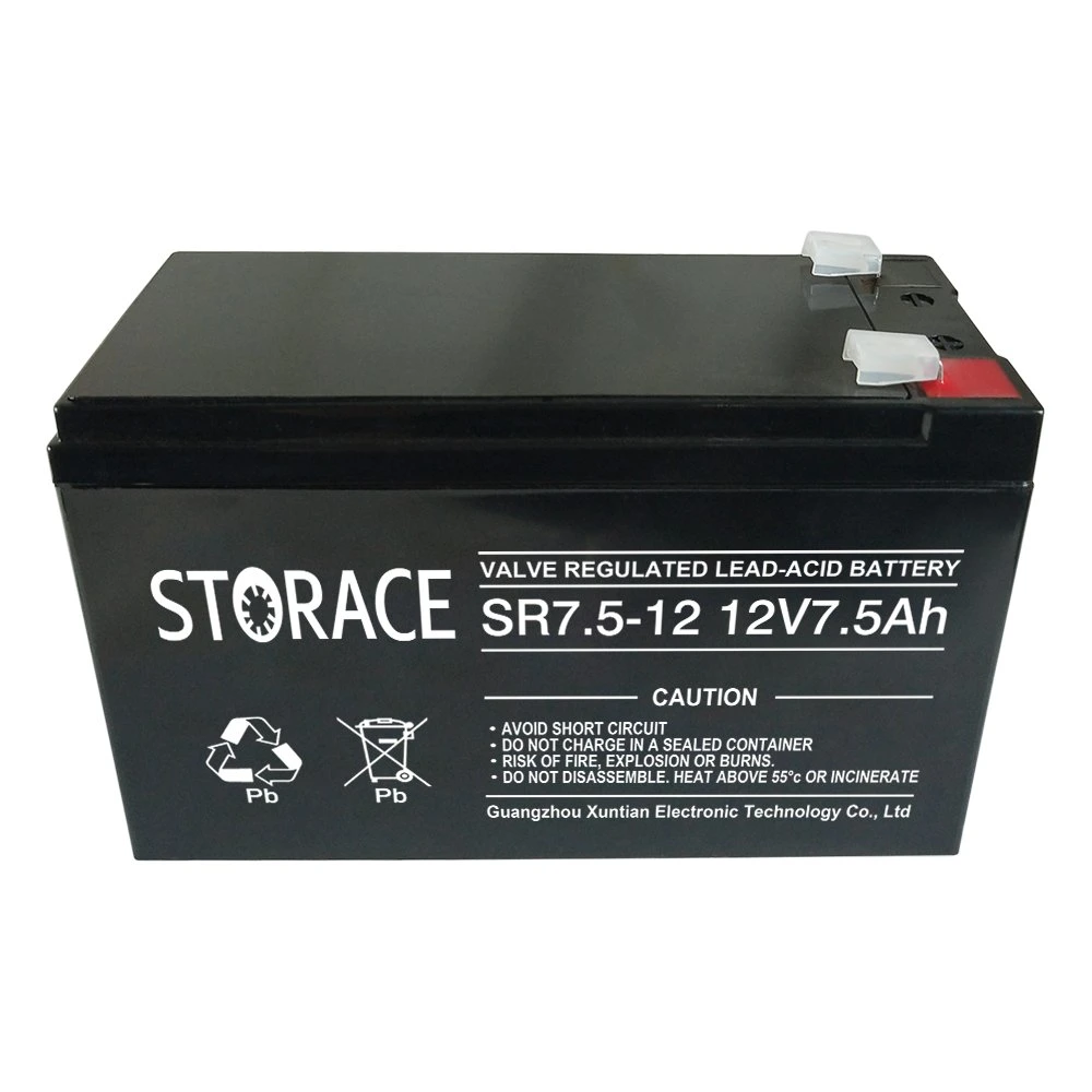 UPS Rechargeable Sealed Lead Acid Battery 12V 7.5ah