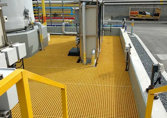 High quality/High cost performance  Fiberglass FRP Grating Walkway