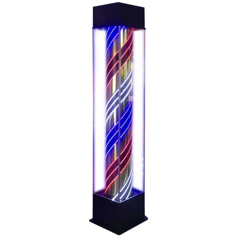 LED Light Large White Blue Red Barber Shop for Barbershop Salon Use