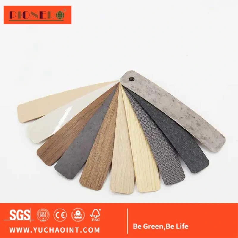 Best Selling Wood Grain Edge Band Same Color PVC Edge Banding Tape Accessories Building Material