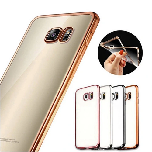 Plating Gilded TPU Case for Samsung S7