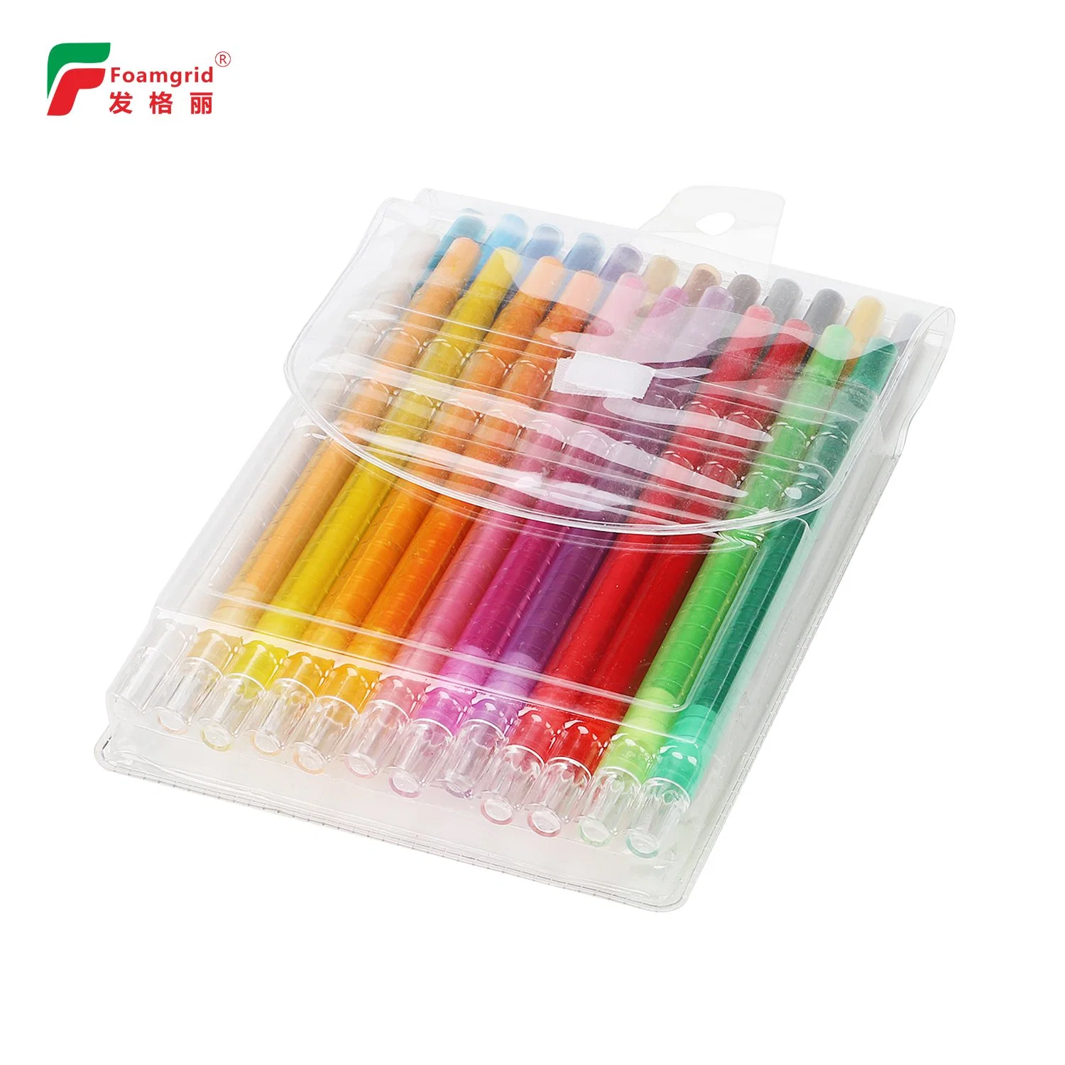 Plastic Rotatable Crayon with Enhance Mine