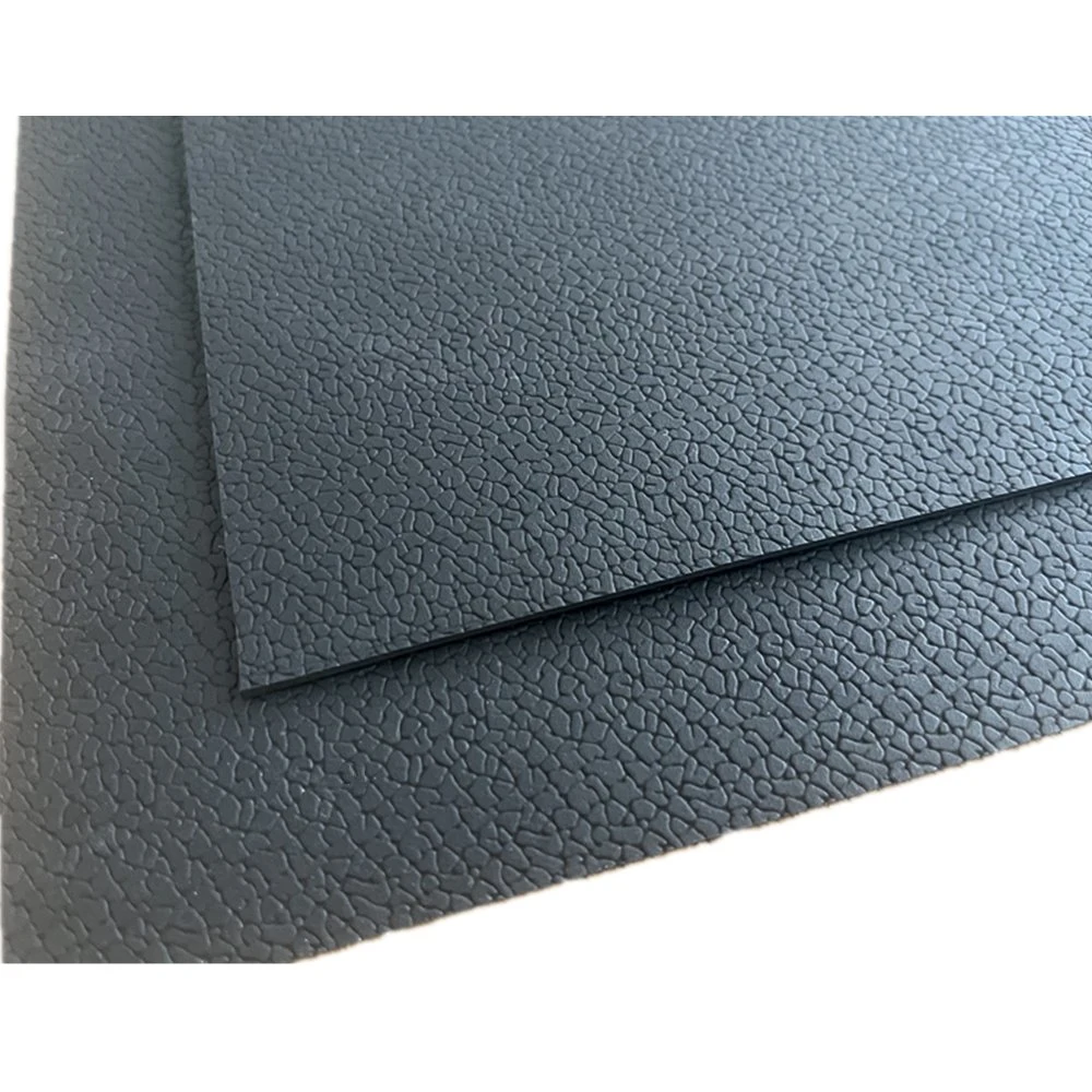 3mm Leather Grain on The Surface Non Slip Rubber Sheet