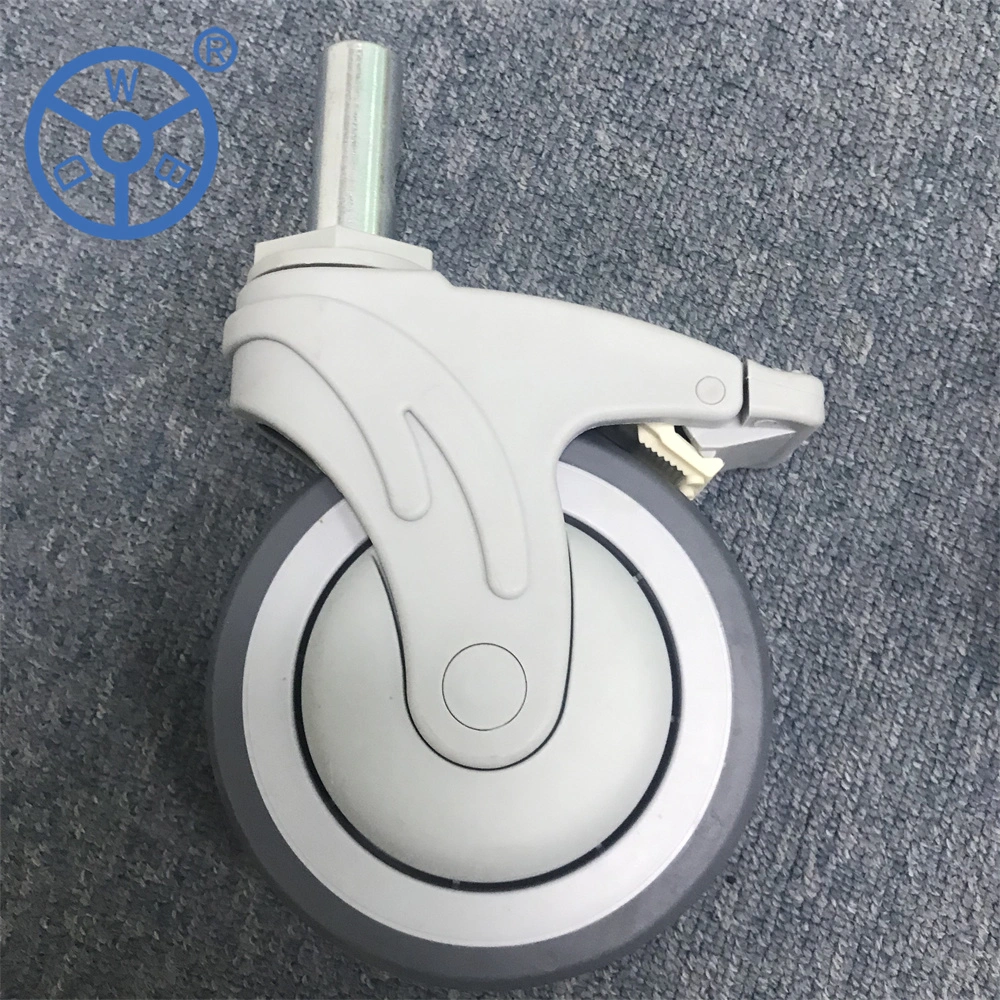 Wbd Manufacturer Hospital Trolley Castor Wheel Supplier Medical Caster