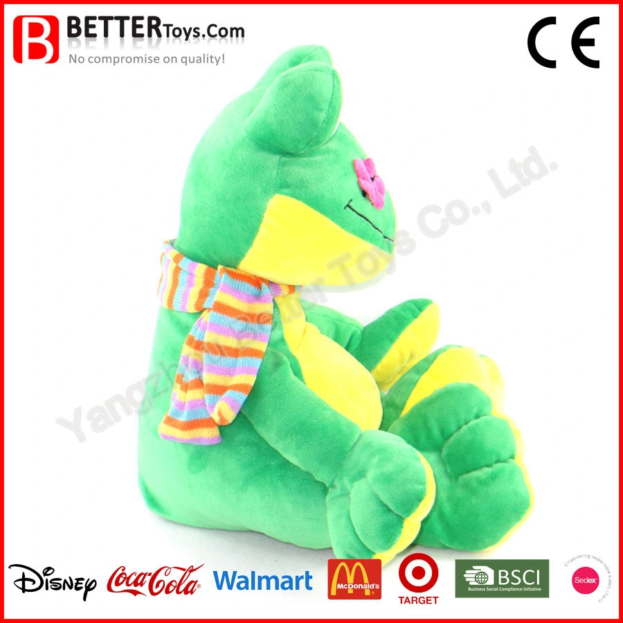 New Design Stuffed Frog Soft Plush Toy for Baby Kids