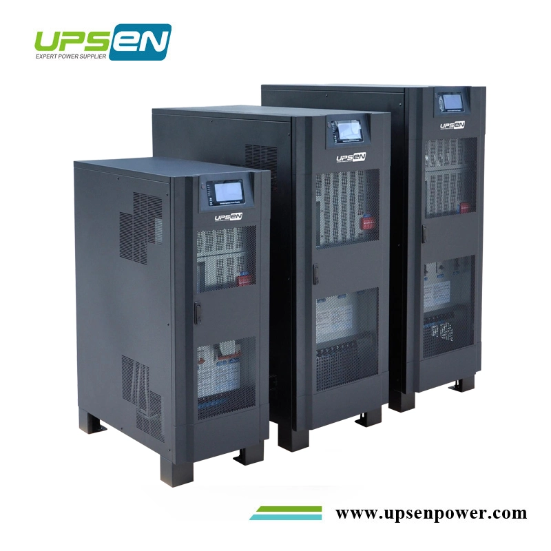 380VAC 50Hz Low Frequency Industrial Online UPS Power Supply 100kVA / 90kw with Touch LCD Screen and CE Certificate