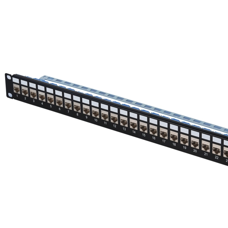 Network 24 Port Cat5e CAT6 Unshielded Patch Panel