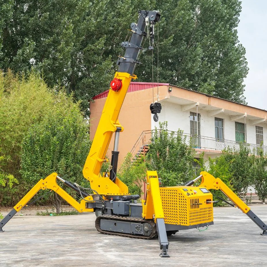 China Spider Crane Track Ground Pressure 50 Kpa