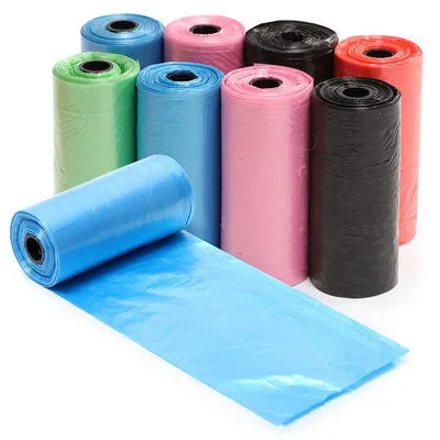 Biologisch abbaubarer Drawstring Kunststoff 13gallon Müll (Müll) Beutel mit PLA Müll Beutelrolle