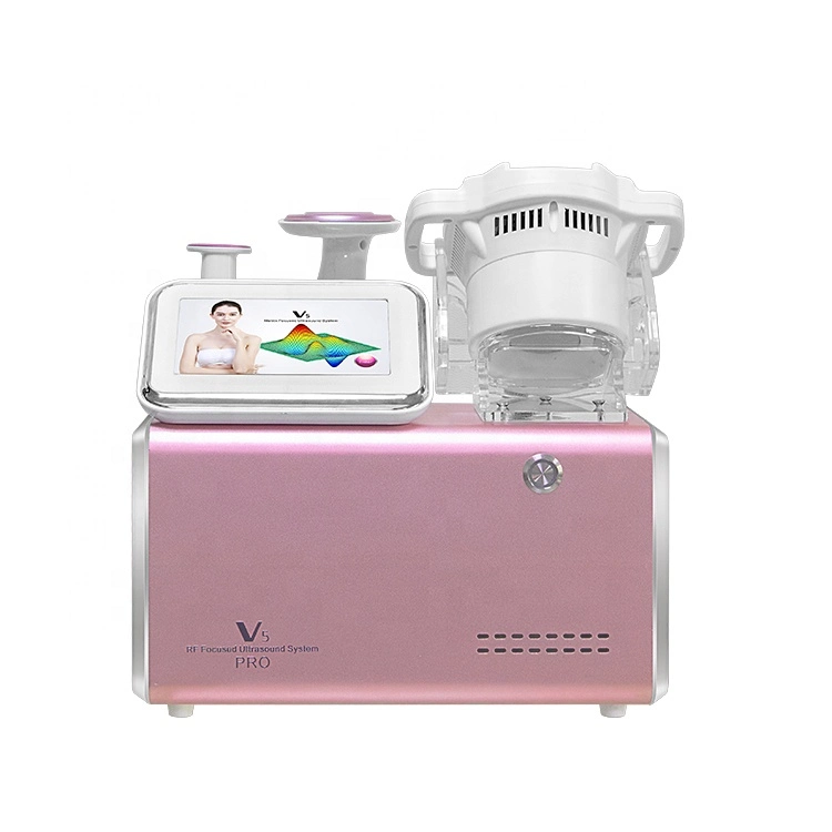 Máquina de adelgazamiento corporal Magic Beauty Machine V5 PRO RF Cavitation con 3 mangos