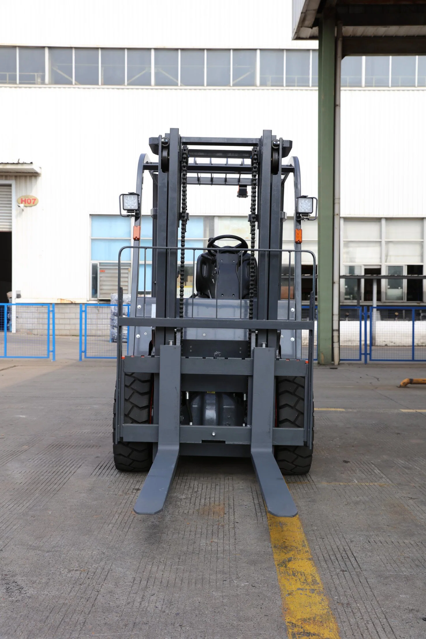 Small Tonnage Electric Battery Forklift 1.0tons, Warehouse Handling Lift Equipment
