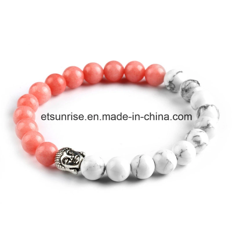 Semi Precious Stone Fashion Crystal Agate Bracelet Bangles Jewelry