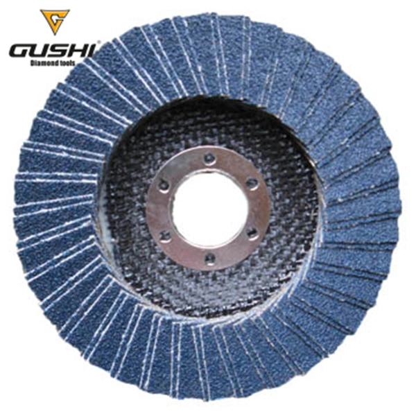 High quality/High cost performance 5" 6" 7" 8" Silicon Carbide Abrasive Tools Mesh Cover Flexible Flap Disc Grinding Wheel