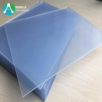 3mm Thick Crystal Clear Rigid PVC Sheet Board for Cold Bending