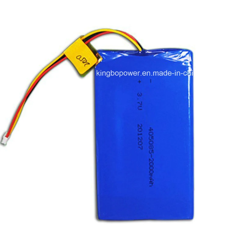 Pl405085 Célula de bateria recarregável de lítio 3.7V polímero (2000mAh)