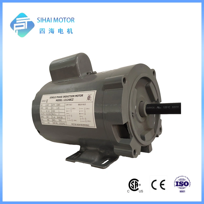 NEMA 48c 1/4HP 1750rpm 60Hz 115/230V Single Phase Motor