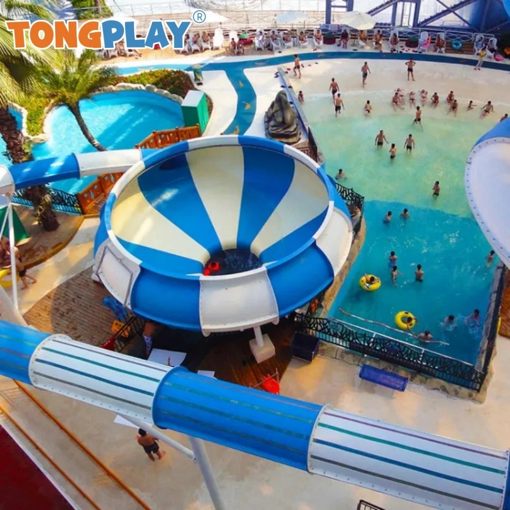 Tongplay Water Park Bowl Slide Amusement Park Equipment China Factory Изготовление по заказу