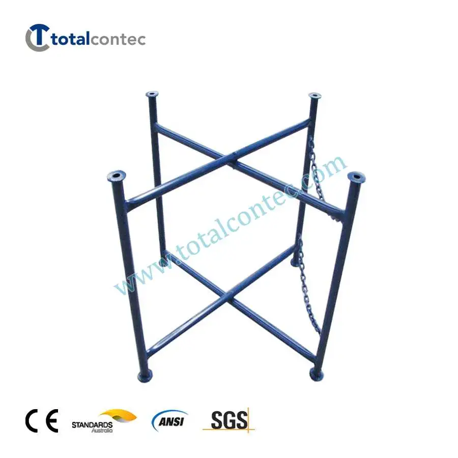 الفولاذ لودر لوحة اليورو ترخيص الألومنيوم ماسون Scaffold Scaffolding Frame النظام مع تشييد العجلات