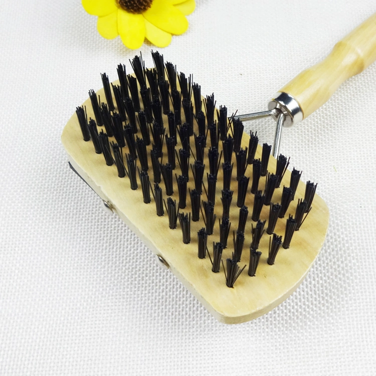 Quality Double Side Cat Grooming Supplies Dog Hair Deshedding Remover Custom Logo Pet Wood Brush