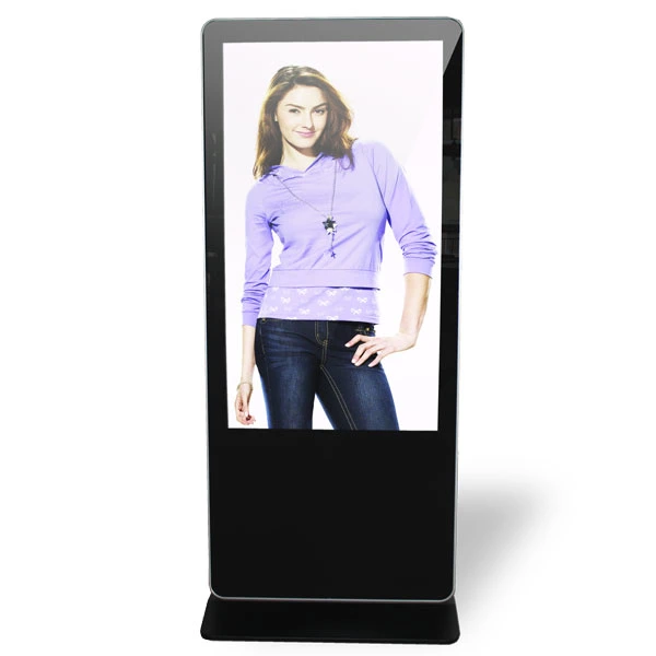 55 65 Inch Indoor Restaurant Cell Phone Charging Station LCD Digital Signage Screens Player Kiosk