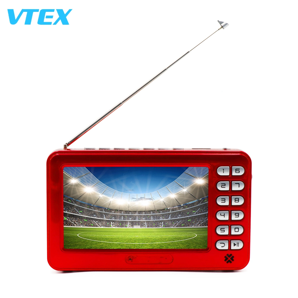 Mini Pocket TV Portátil 12V DVB T2 ISDB-T Mini Pocket TV