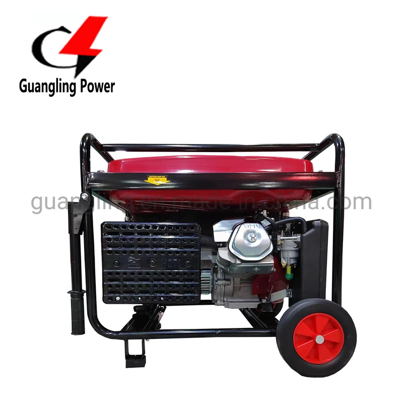 Household Single Phase 8.5kw 8500W 8.5kVA Silent Type Gasoline Generator Set