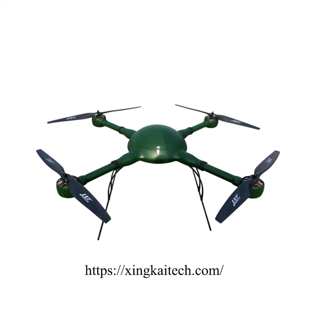 Fabricante de drones de câmara 28 polegadas quadróptero RC de Vtol com rotor múltiplo VANT profissional de longa distância