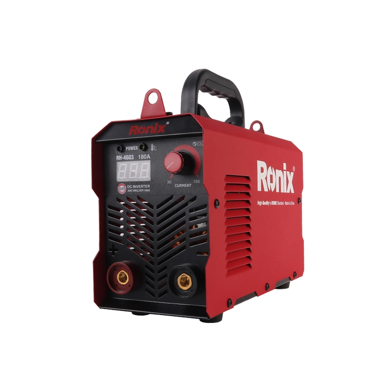 Modelo Ronix Rh-4603 Garantia de qualidade adequada dos preços do alumínio máquina de solda eficiente e conveniente Portable soldadura eléctrica por arco inversor