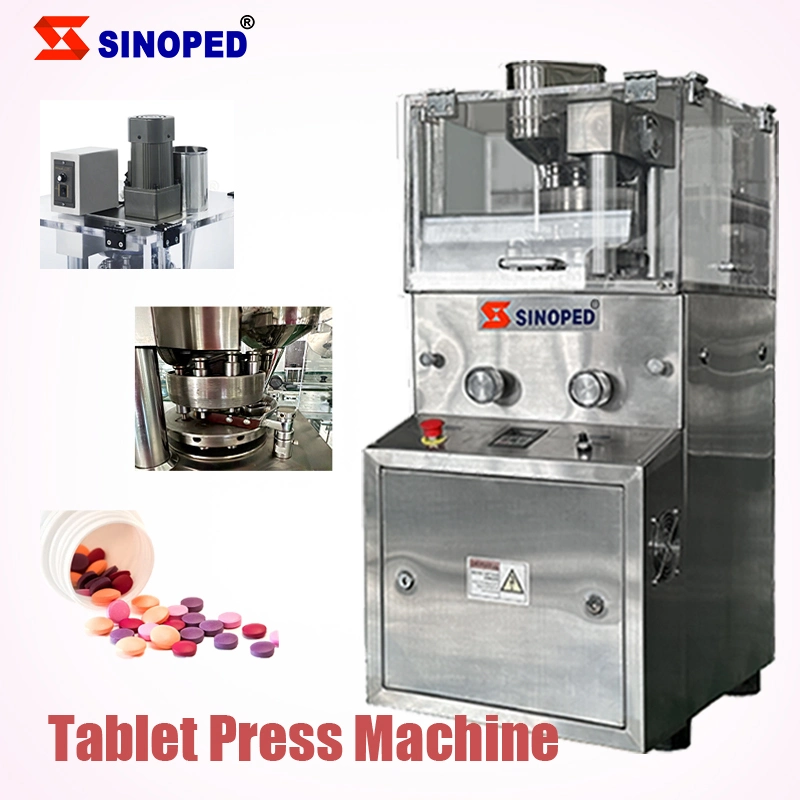 Automatic Medical Maker Original Factory Best Price Rotary Herb Milk Candy Double Color Powder Pill Making High Speed Rotary Tablet Press Machine