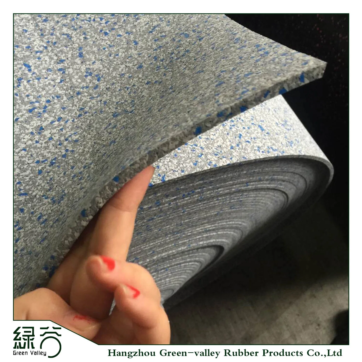 En71 Approved Recycled SBR Rubber Granule Rubber Rolls