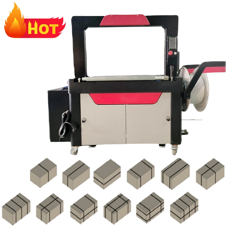 Automatic Strapping Machine for Corrugated Carton Box Packaging
