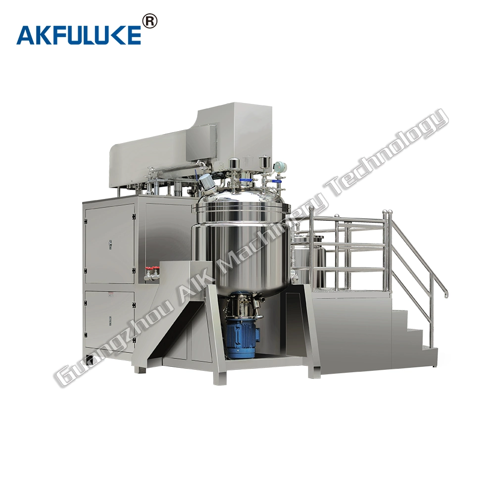 Akfuluke Cosmetics Cream Vacuum Homogenizer Mixer High Speed Mixing Machine