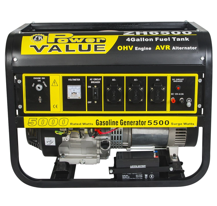 Power Value Machine Electric Generator 3kw Silent Portable Alternator Electrical Start Gasoline Generator