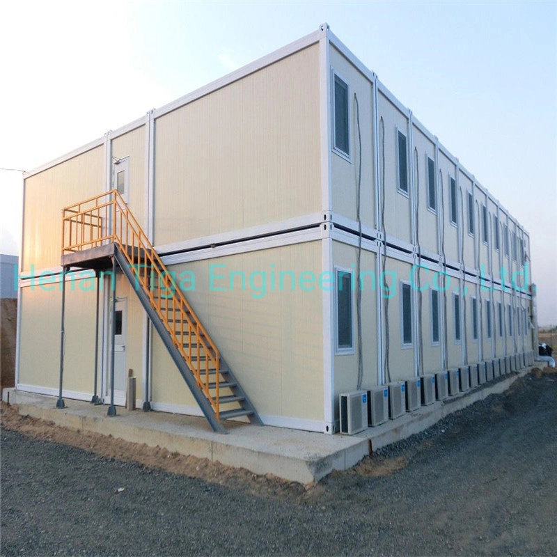 Portable Steel Structure Prefabricated Container Office Building for Students Apartment Housing