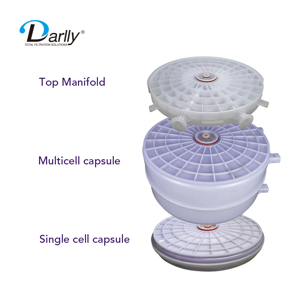 Darlly High Filtration Efficiency Majordepth Series Capsule Filters for Cell Lysates Filtration