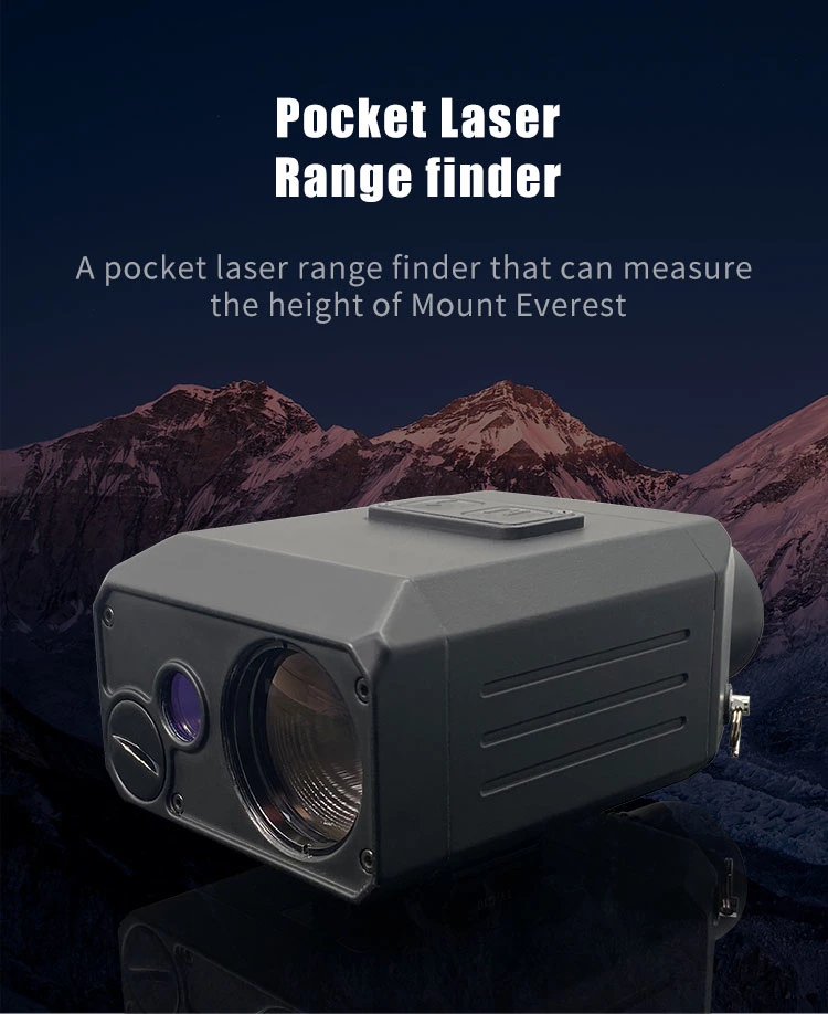 Militaire longue portée distance de chasse mesure monoculaire portée laser Finder