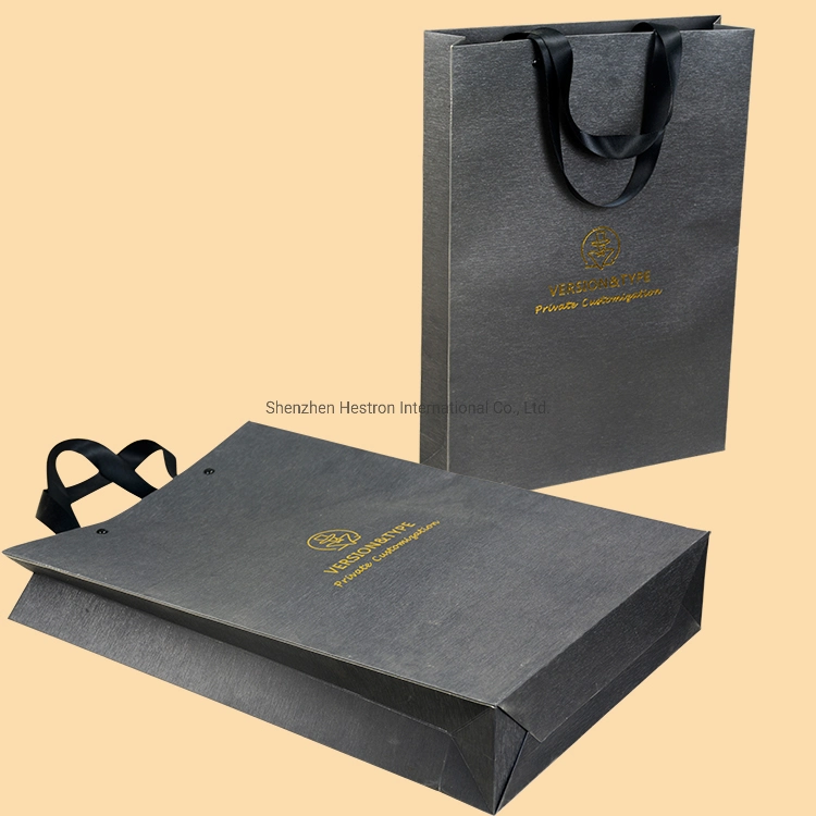 Luxury Private Customization Logo Premium Shopping Packaging Paper Bag