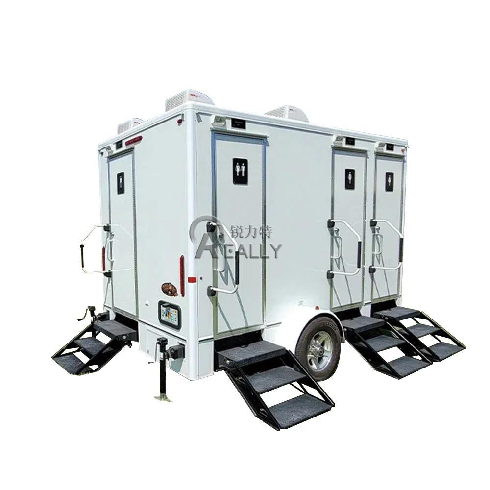 Shower Rooms Toilet Trailers Various Colors Are Available Luxury Restroom Trailer Portable Bathroom