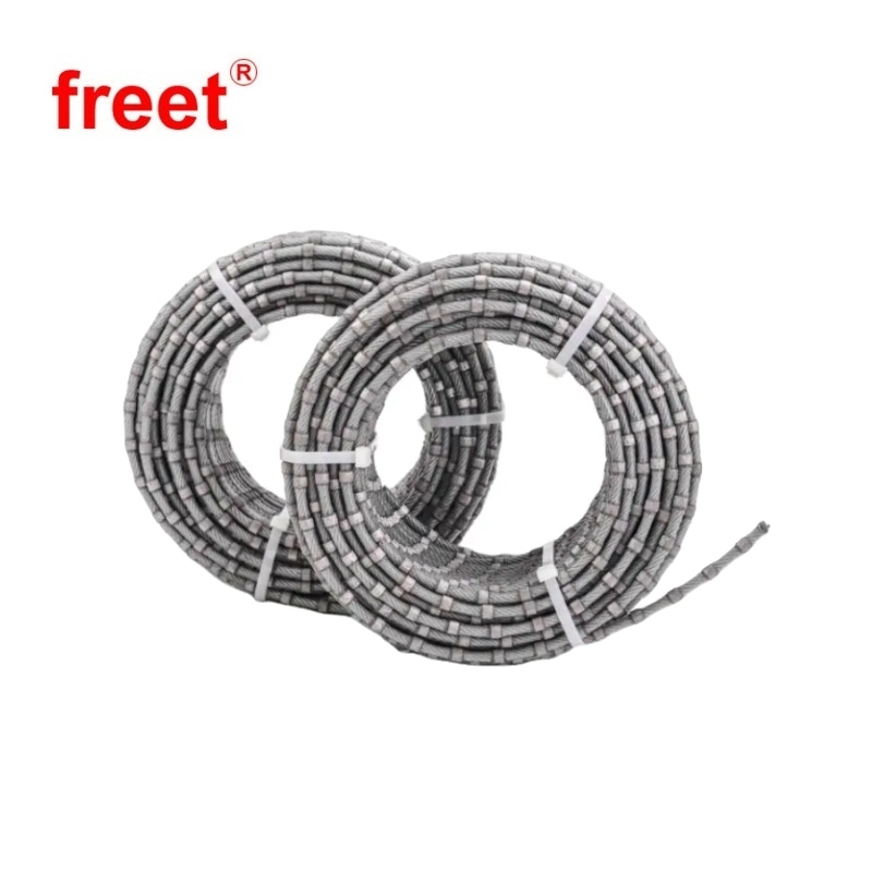 Diamond Plastic Quarry Factory Wire Rope Saw for Stone Granite Marble Sandstone Cutting