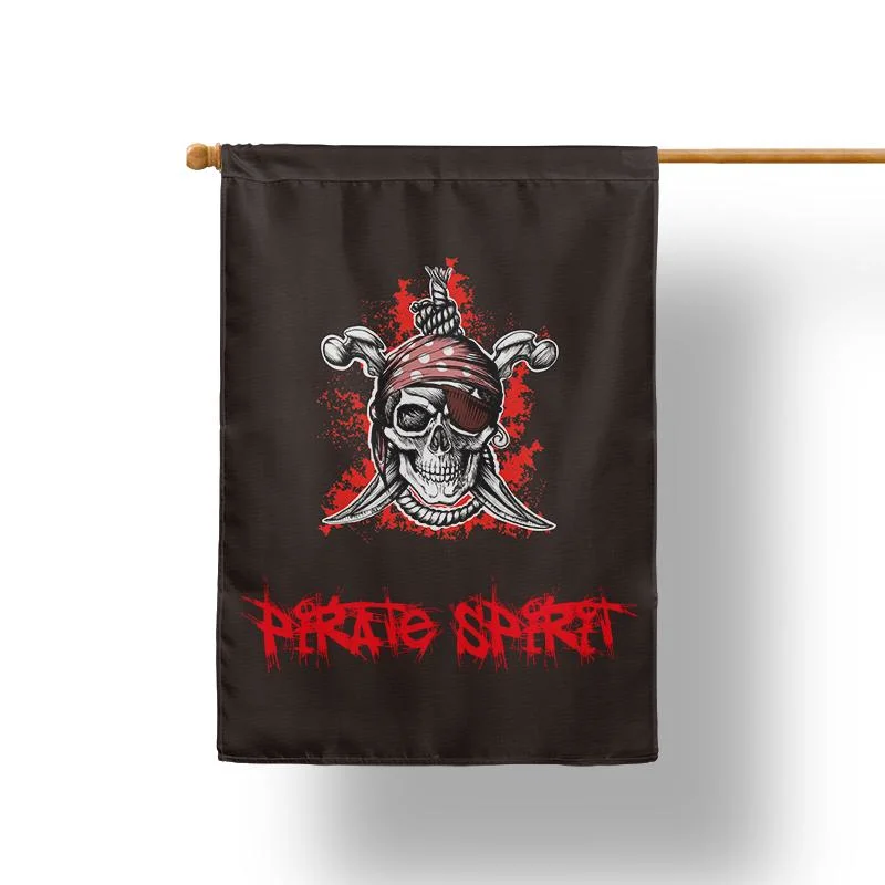 Customized High quality/High cost performance  Outdoor Advertising Banners 3X5FT Flags Ready to Ship Pirate Flag