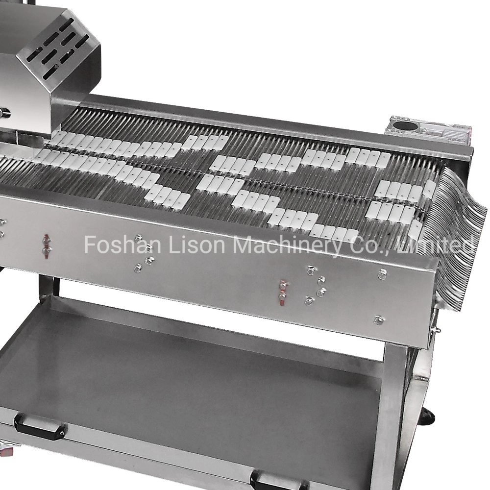 Automatic Two Lane Cream Biscuit Processing Machine with Multiplier Sorting Orderly