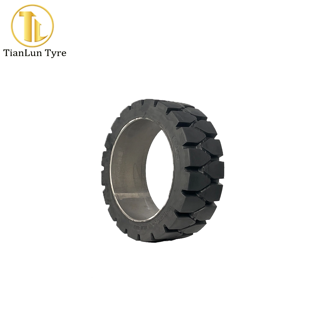 406.4*152.4*266.7 Press on Solid Cushion Tyres with Best Price High quality/High cost performance  for Electric Forklifts Use