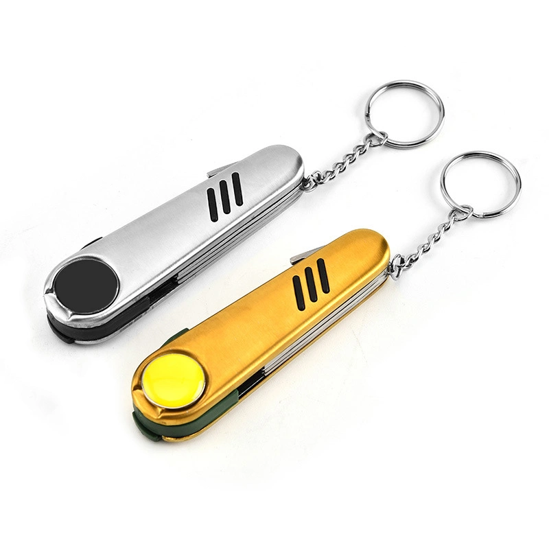 Multifunction Outdoor Survival Camping Foldable Folding Pocket Knife Keychain Knife