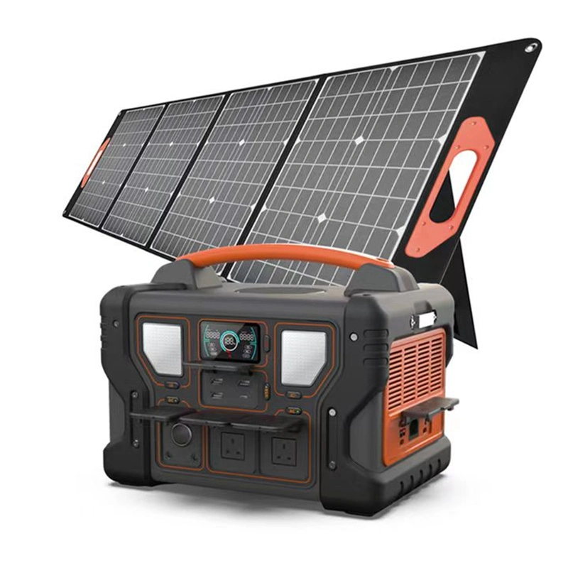 Home Mini Power Supply Battery Outdoor Emergency 700W Portable Solar Power Station